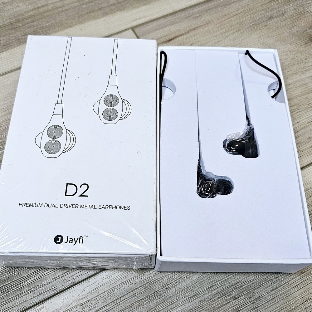 JAYFI D2 DUAL DRIVER EAR BUDS Earphones